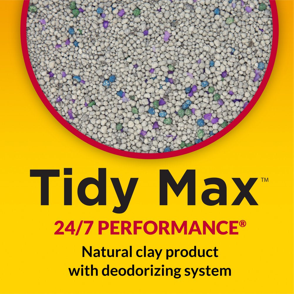 Purina Tidy Cats Clumping Cat Litter, Tidy Max 24/7 Performance Multi Cat Litter, 38 Lb. Box Animals & Pet Supplies > Pet Supplies > Cat Supplies > Cat Litter Nestlé Purina PetCare Company   