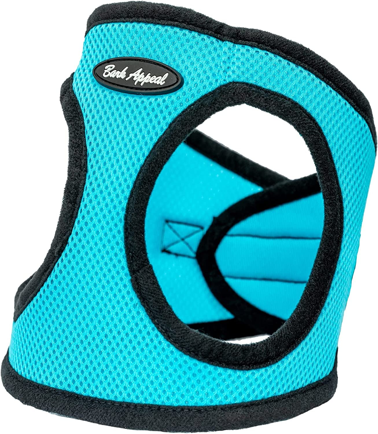 Bark Appeal Step-In Dog Harness, Mesh Step in Dog Vest Harness for Small & Medium Dogs, Non-Choking with Adjustable Heavy-Duty Buckle for Safe, Secure Fit – (Small, Pink) Animals & Pet Supplies > Pet Supplies > Dog Supplies > Dog Apparel Bark Appeal Aqua Blue Small 