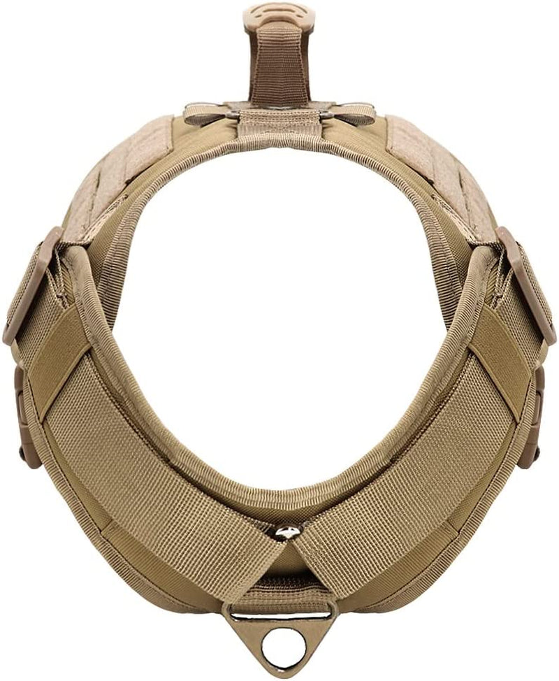 SXNBH Dog Harness Pet Military Training Dog Vest Shepherd Dog Harness Molle Vest for Medium Large Dogs ( Color : E , Size : M ) Animals & Pet Supplies > Pet Supplies > Dog Supplies > Dog Apparel chuju   