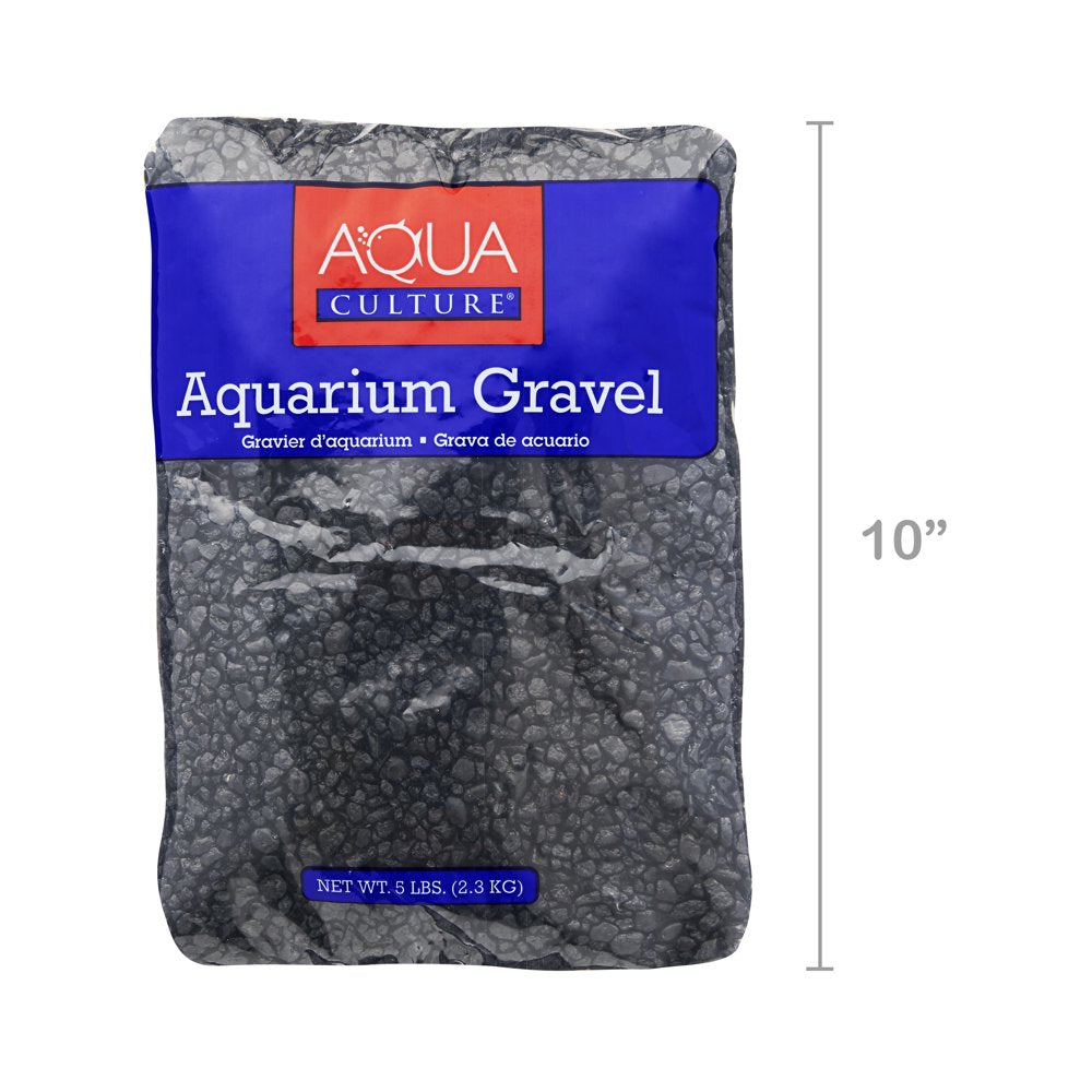 Aqua Culture Aquarium Gravel, Black, 5 Lb Animals & Pet Supplies > Pet Supplies > Fish Supplies > Aquarium Decor Wal-Mart Stores, Inc.   