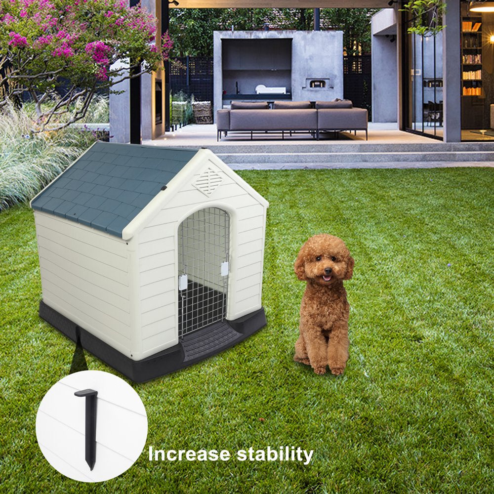 VINGLI Plastic Dog House for Small Medium Dog Animals & Pet Supplies > Pet Supplies > Dog Supplies > Dog Houses VINGLI   