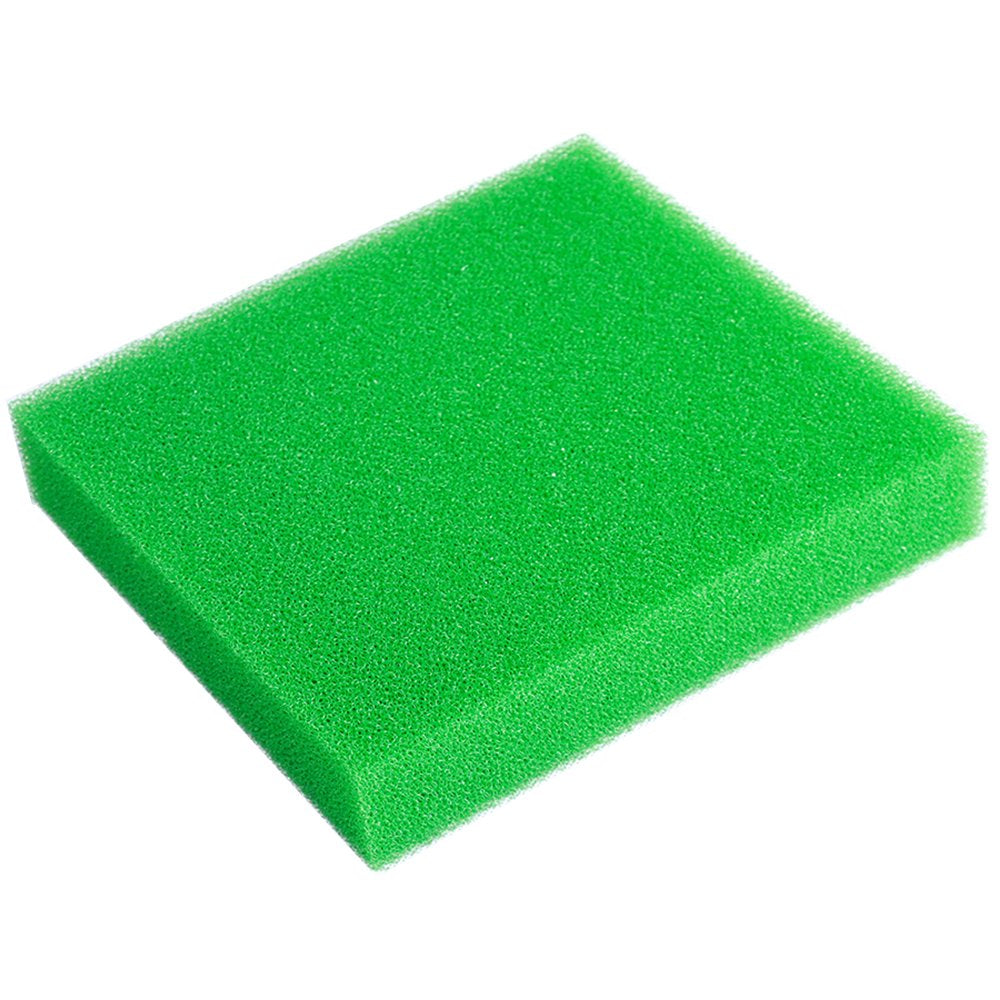 Aquaneat Aquarium Filter Sponge Open Cell Foam Sheet Bio Sponge Filter Media Pad Animals & Pet Supplies > Pet Supplies > Fish Supplies > Aquarium Filters AquaNeat 11"Lx10.25"Wx2"H Green 