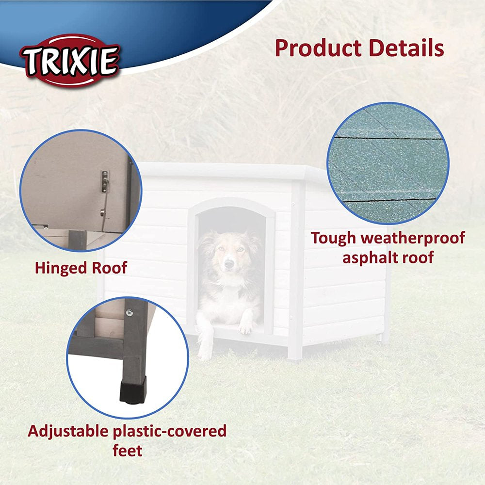 Dog House for Smaller Sized Dogs, Gray Animals & Pet Supplies > Pet Supplies > Dog Supplies > Dog Houses Great Shopping Day   