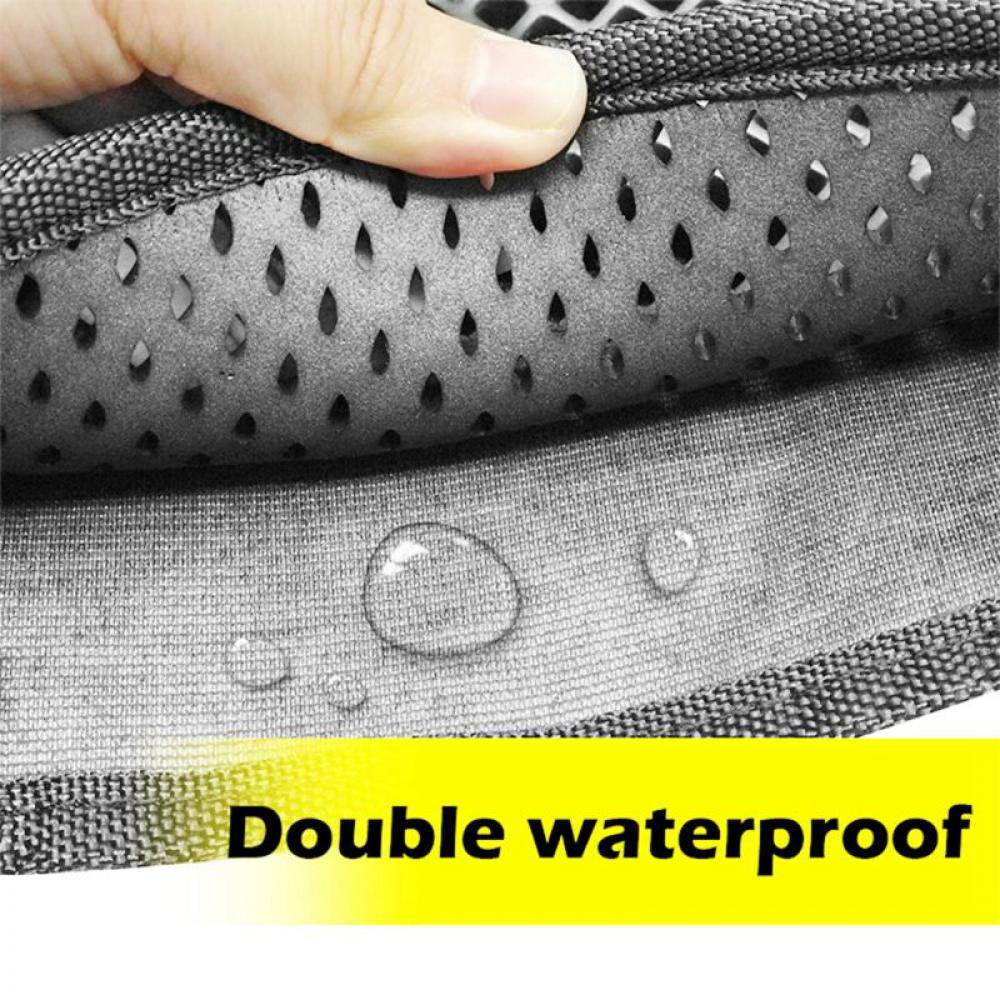 Cat Litter Mat Litter Trapping Mat, 18" X 12" Inch Double Layer Design Waterproof Urine Proof Trapper Mat for Litter Boxes, Easy Clean Scatter Control