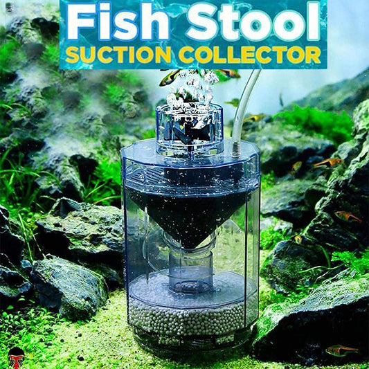 Fish Tank Poop Filter Aquarium Automatic Fish Waste Suction Colle Animals & Pet Supplies > Pet Supplies > Fish Supplies > Aquarium Filters FH00497   