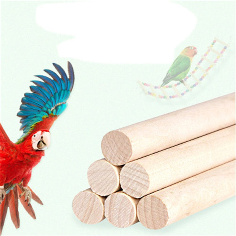 TANGNADE Mouse (Parrot Macaw) Ladder / Gerbil Wooden P^Erch for Bird Pig or Squirrel Home DIY Animals & Pet Supplies > Pet Supplies > Bird Supplies > Bird Ladders & Perches TANGNADE   