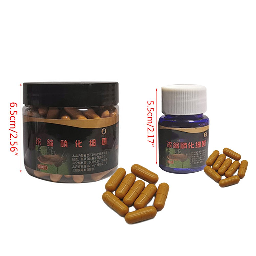 Aquarium Nitrifying Bacteria Super Concentrated Capsule Fish Tank Pond Cleaning Water Purifier Supply Animals & Pet Supplies > Pet Supplies > Fish Supplies > Aquarium Cleaning Supplies Bydezcon   