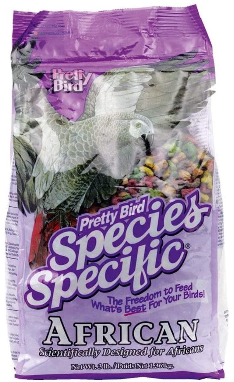 9 Lb (3 X 3 Lb) Pretty Pets African Grey Food Animals & Pet Supplies > Pet Supplies > Small Animal Supplies > Small Animal Food Pretty Pets   