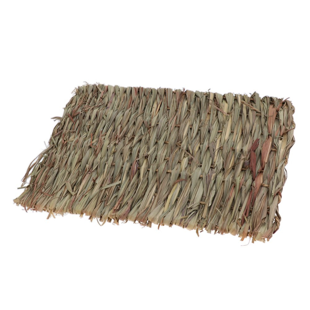 Natural Woven Bed Mat for Small Animal Bunny Bedding Nest Chew Toy Bed Animals & Pet Supplies > Pet Supplies > Small Animal Supplies > Small Animal Bedding Colcolo   