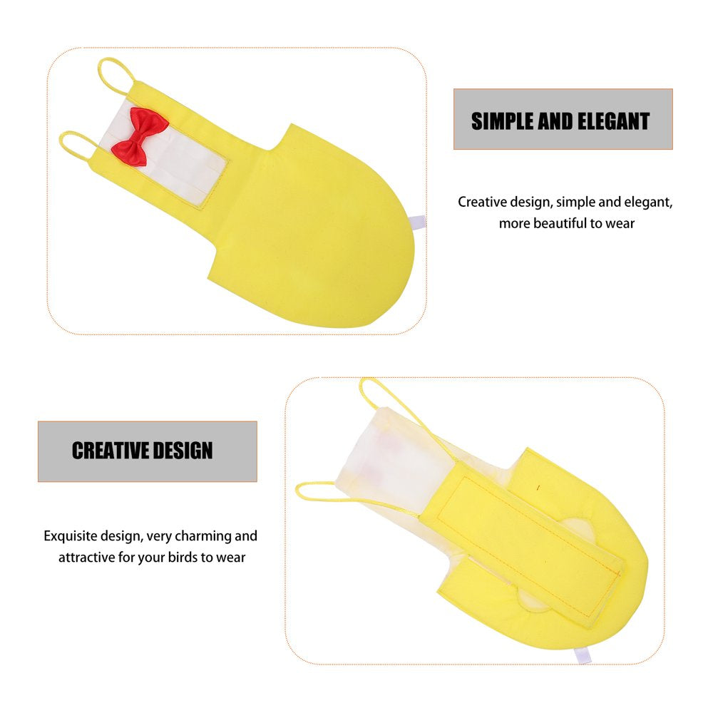 Parrot Flight Suit Pet Diapers Cockatiel Bird Conure Pigeon Costume Liners Nappy Avian Pads Pee Diaper Suits Birds Animals & Pet Supplies > Pet Supplies > Dog Supplies > Dog Apparel HOMEMAXS   