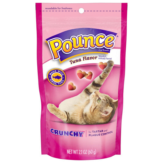 Pounce Tartar Control Crunchy Tuna Flavor Cat Treats, 2.1-Ounce Animals & Pet Supplies > Pet Supplies > Cat Supplies > Cat Treats The J.M. Smucker Company   