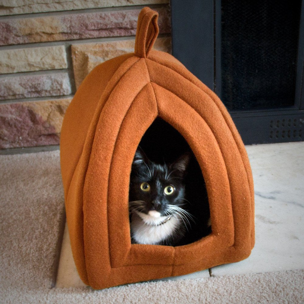 Petmaker Cozy Kitty Tent Igloo Plush Cat Bed Animals & Pet Supplies > Pet Supplies > Cat Supplies > Cat Beds Overstock   