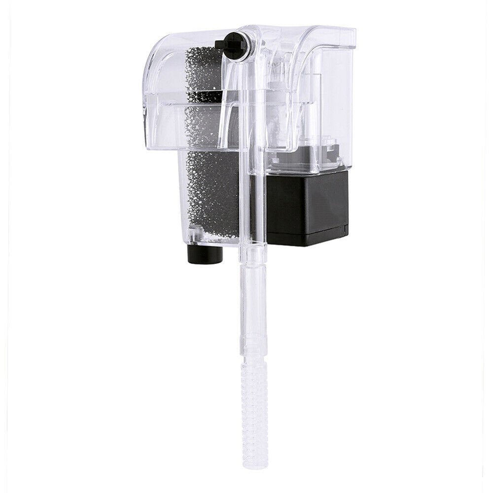 Aquarium Fish Tank Waterfall Filter Pump Hang on Back Pump Wall Mounted Filtration New Aqua World Animals & Pet Supplies > Pet Supplies > Fish Supplies > Aquarium Filters Saekor   