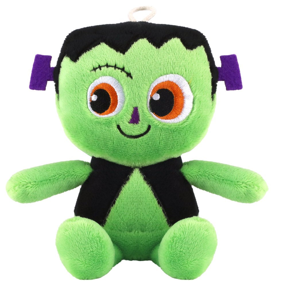 Vibrant Life Halloween Dog Toy, 6-Inch Squeaky Candy Corn Plush Animals & Pet Supplies > Pet Supplies > Dog Supplies > Dog Toys Dan Dee International Frankenstein  