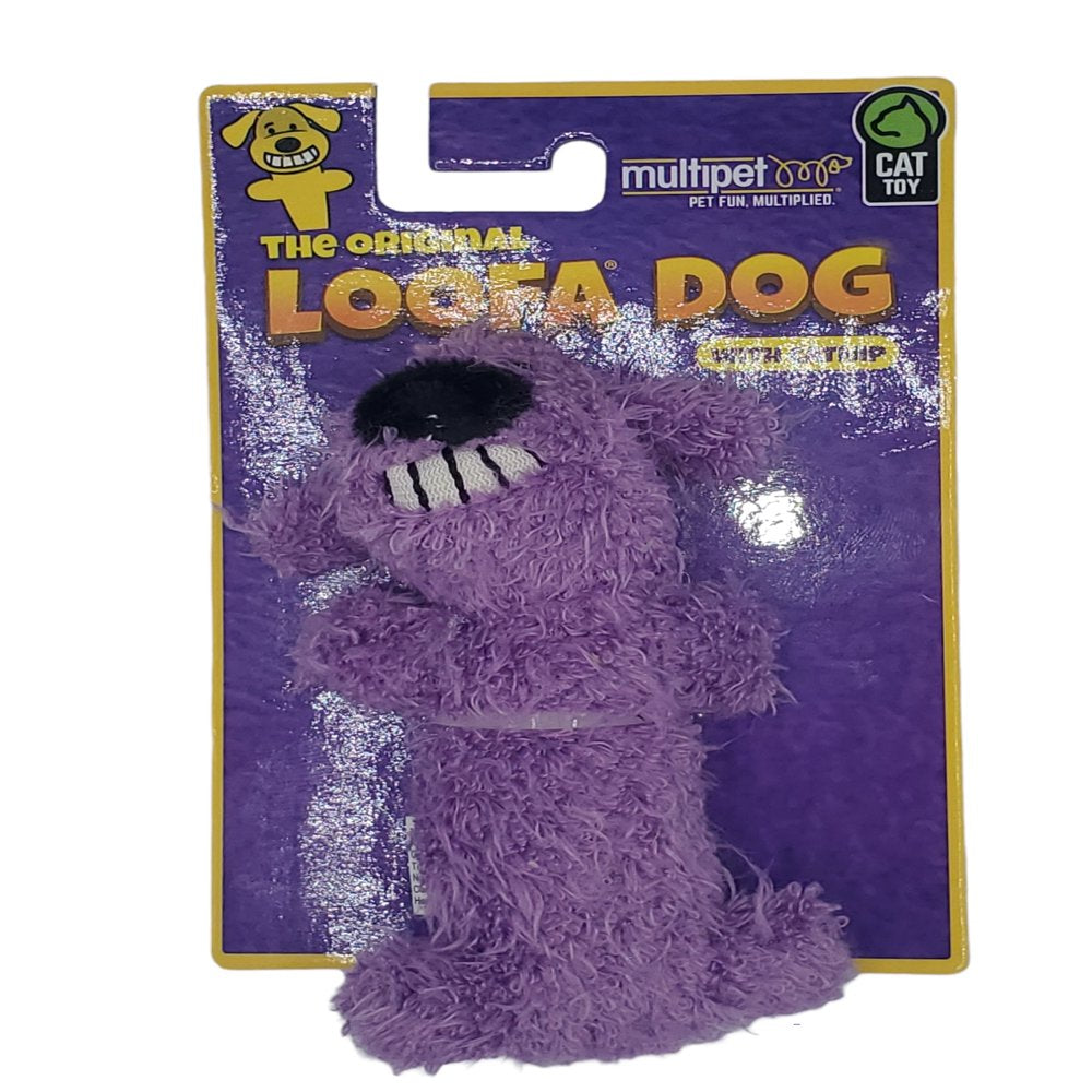 Multipet Cat Pals Catnip Cat Toy, Loofa Purple Animals & Pet Supplies > Pet Supplies > Cat Supplies > Cat Toys Multipet   