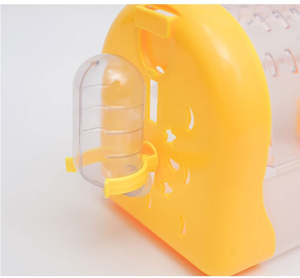 Panoramic Outing Bird Cage Carry Parrot Bird Cage Breathable Birdcages Stand ( Color : Yellow ) Animals & Pet Supplies > Pet Supplies > Bird Supplies > Bird Cages & Stands Lsgrael   