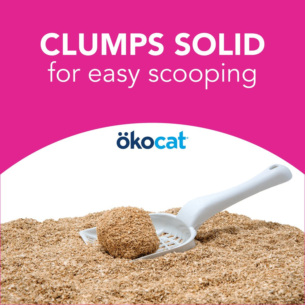 Okocat Premium Super Soft Clumping Natural Wood Cat Litter, Delicate Paws, Unscented,11.2 Lbs Animals & Pet Supplies > Pet Supplies > Cat Supplies > Cat Litter Healthy Pet   