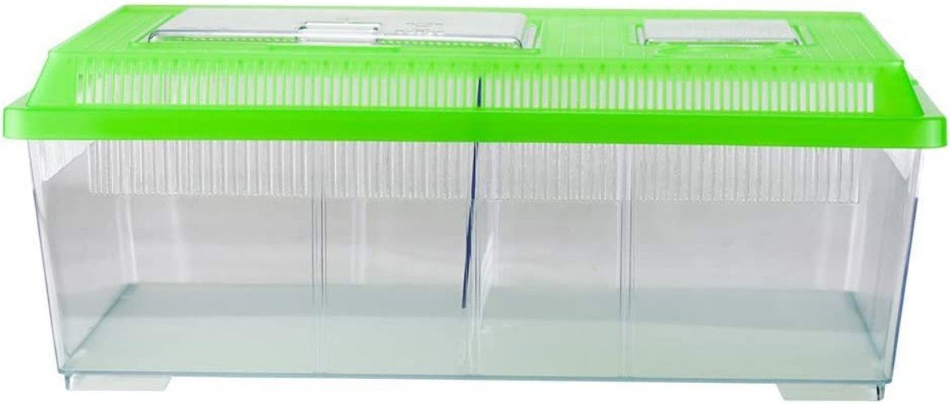 Large - 2 Count Lees Reptile Ranch Ventilated Reptile and Amphibian Rectangle Habitat with Lid Animals & Pet Supplies > Pet Supplies > Small Animal Supplies > Small Animal Habitat Accessories Lees   