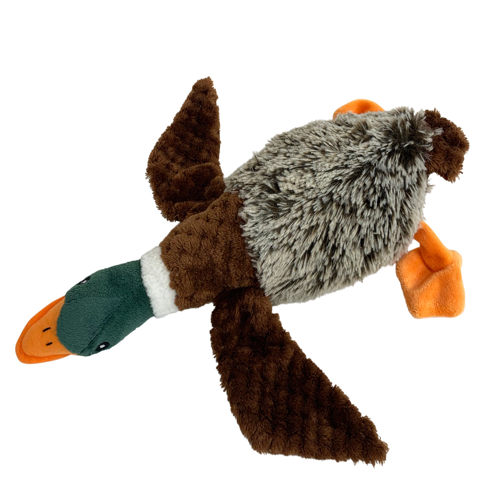 Vibrant Life Plush Duck Dog Toy with Honker 