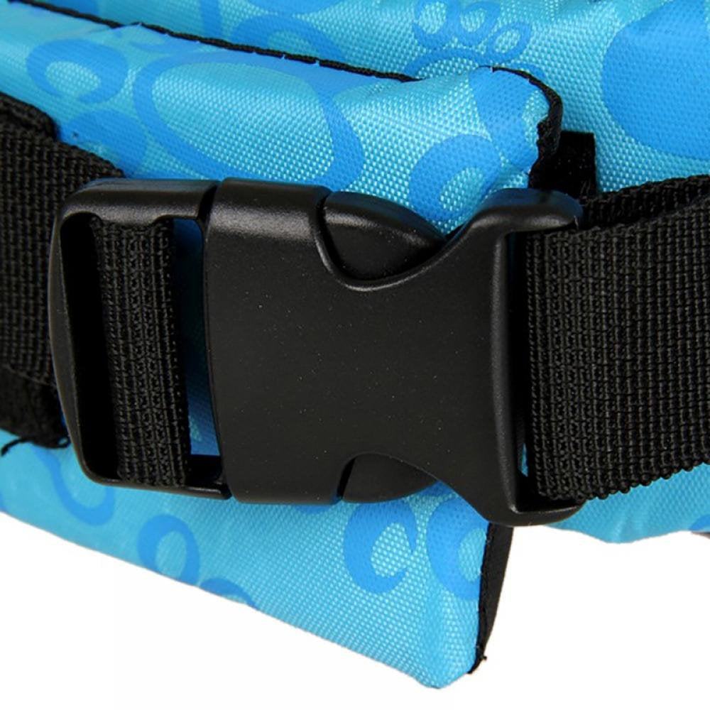 Dog Life Jacket Pet Flotation Vest with Reflective Stripes Adjustable Safety Swimsuit Puppy Saver Preserver for Swimming Training Boating Animals & Pet Supplies > Pet Supplies > Dog Supplies > Dog Apparel Left wind   