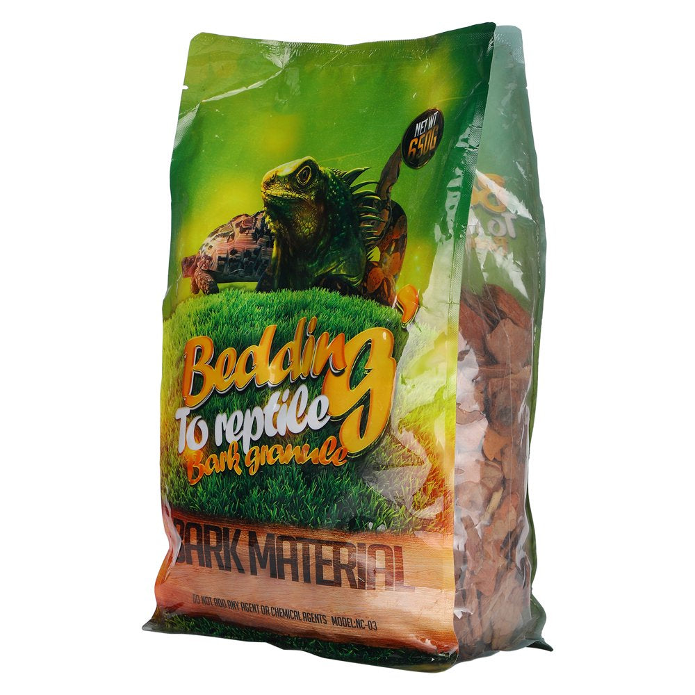 Reptile Reptiles Bedding Insects Spiders 650G/Bag Forest Terrain Bark Fine Chips Natural Wood Log Terrain Substrate for Reptilessmall Particles Animals & Pet Supplies > Pet Supplies > Reptile & Amphibian Supplies > Reptile & Amphibian Substrates LYUMO   