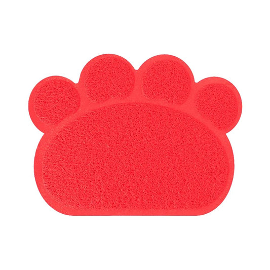 BCMMKLPP Cat Litter Mat - Kitty Litter Trapping Mat for Litter Boxes - Kitty Litter Mat to Trap Mess, Scatter Control - Washable Indoor Pet Rug and Carpet - Small Animals & Pet Supplies > Pet Supplies > Cat Supplies > Cat Litter Box Mats BCMMKLPP Red  