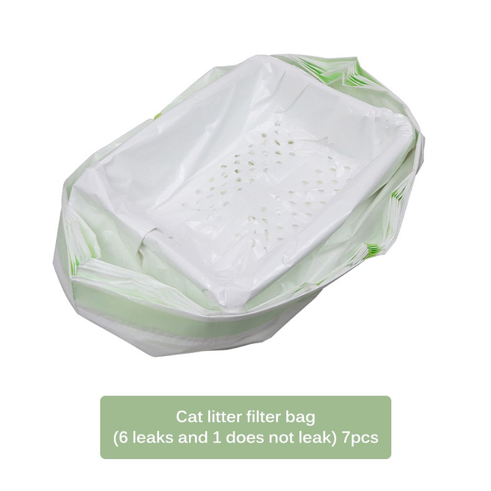 Cat Litter Liners Filter Bag for Recycling Cat Litter Cat Poop Bag Pet Cat Cleaning Supplies