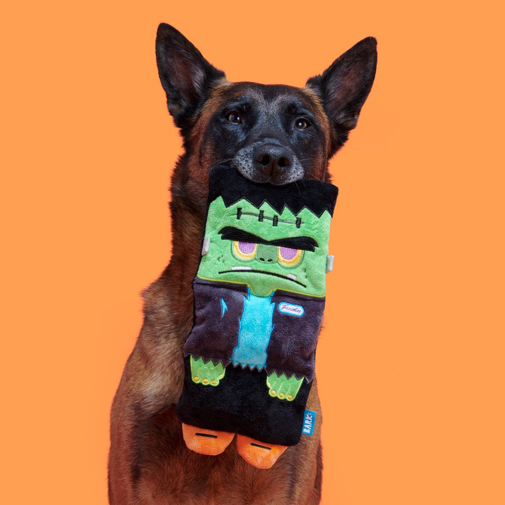 BARK Cranky Frankie Halloween Dog Toy with Crazy Crinkle, for XS-S Dogs Animals & Pet Supplies > Pet Supplies > Dog Supplies > Dog Toys BARK   