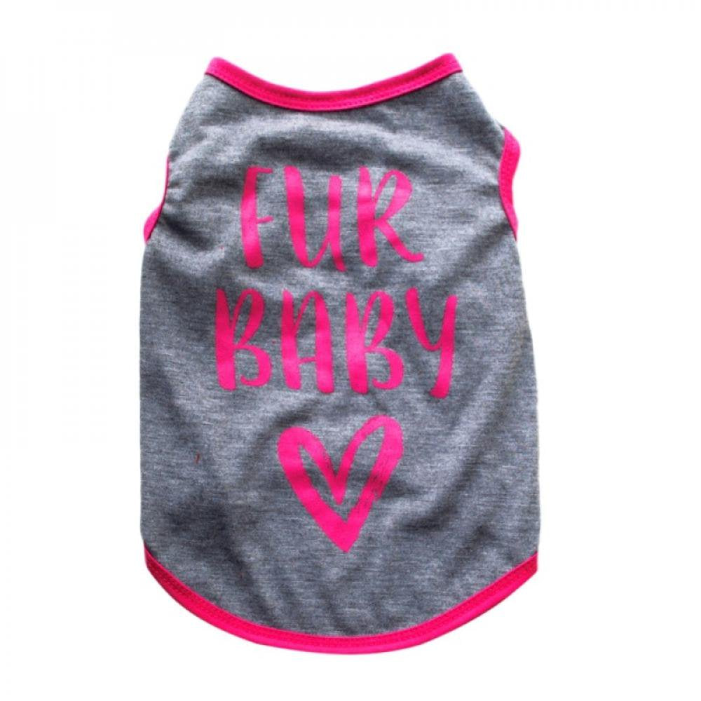 Monfince Puppy Clothes for Small Dog Boy Fashion Letter Summer Shirt for Chihuahua Yorkies Male Pet Outfits Cat Clothing Black Vest Funny Apparel, Purple, S Animals & Pet Supplies > Pet Supplies > Cat Supplies > Cat Apparel Monfince S Purple 