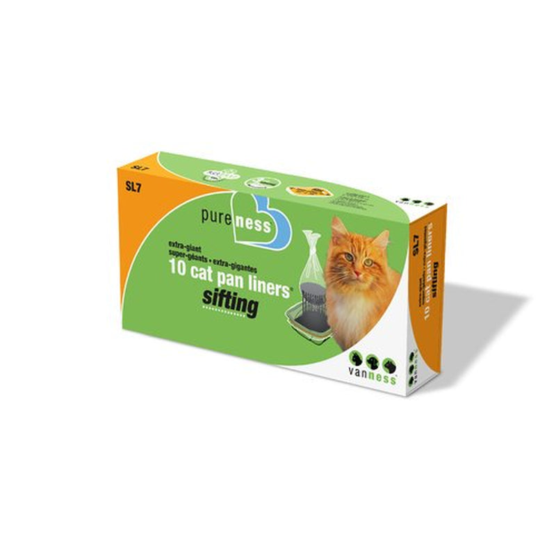 Pureness Sifting Cat Litter Box Liners, Extra-Giant, 10 Pack Animals & Pet Supplies > Pet Supplies > Cat Supplies > Cat Litter Box Liners Generic   