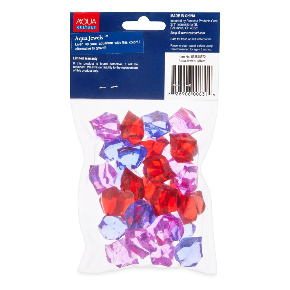 Aqua Culture Aqua Jewels, Betta Mix, 3.5 Oz Animals & Pet Supplies > Pet Supplies > Fish Supplies > Aquarium Decor Wal-Mart Stores, Inc.   