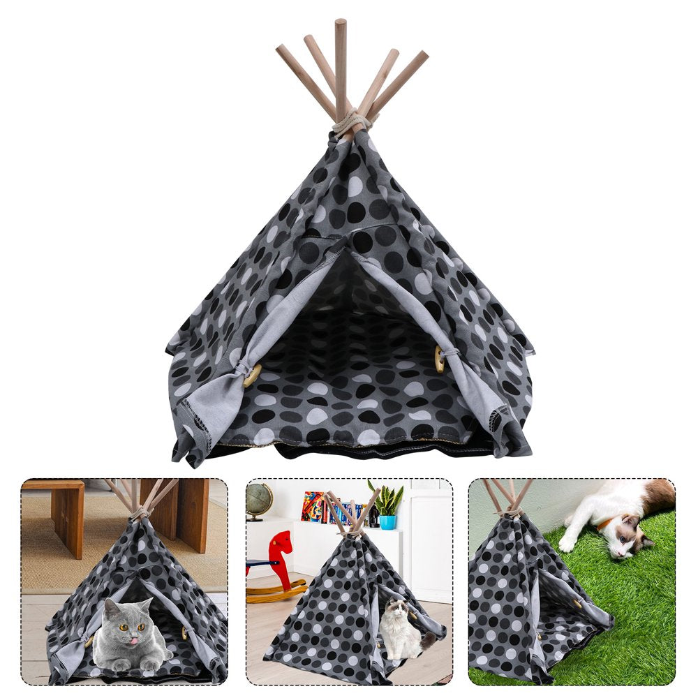 NUOLUX Portable Pet Cat Indoor Tent Puppy Dog Tent Sleeping House Pet Bed Accessory Animals & Pet Supplies > Pet Supplies > Dog Supplies > Dog Houses NUOLUX   