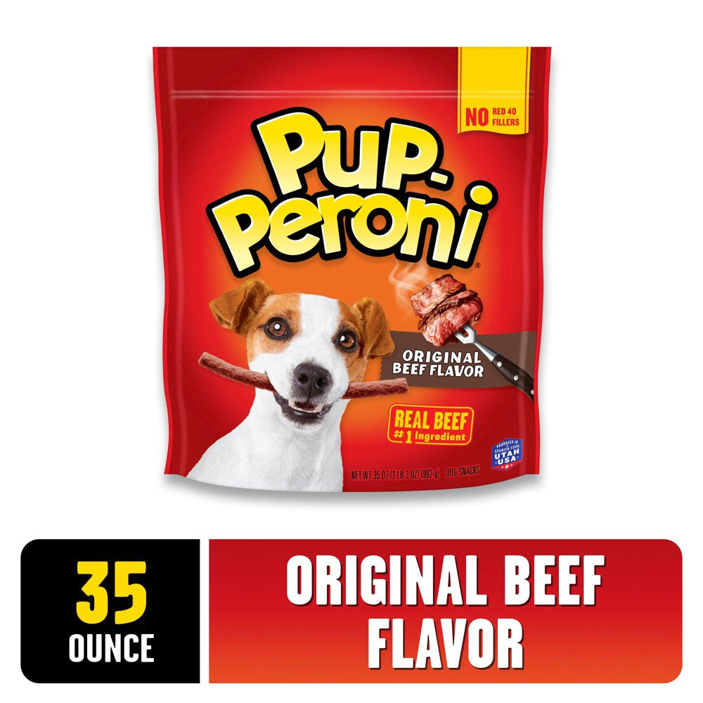 Pup-Peroni Original Beef Flavor Dog Treats, 35Oz Bag Animals & Pet Supplies > Pet Supplies > Dog Supplies > Dog Treats The J.M. Smucker Company   