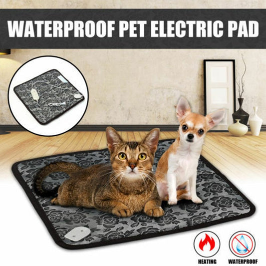 Waterproof Pet Heated Warmer Bed Pad Puppy Dog Cat Bed Mat Electric Heater Mat Animals & Pet Supplies > Pet Supplies > Cat Supplies > Cat Beds Starry Night   
