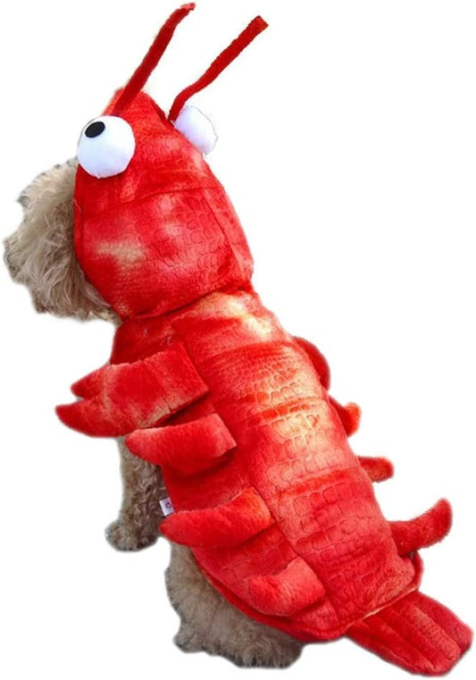 Coppthinktu Lobster Dog Costume - Halloween Lobster Costume for Dogs