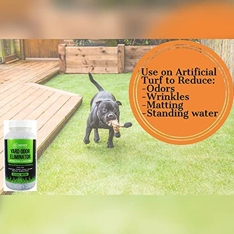 Nature'S Pure Edge Yard Odor Eliminator. Perfect for Artificial Grass, Patio, Kennel, and Lawn. Instantly Removes Stool and Urine Odor. Long Lasting. Kid and Pet Safe. Animals & Pet Supplies > Pet Supplies > Dog Supplies > Dog Kennels & Runs None   