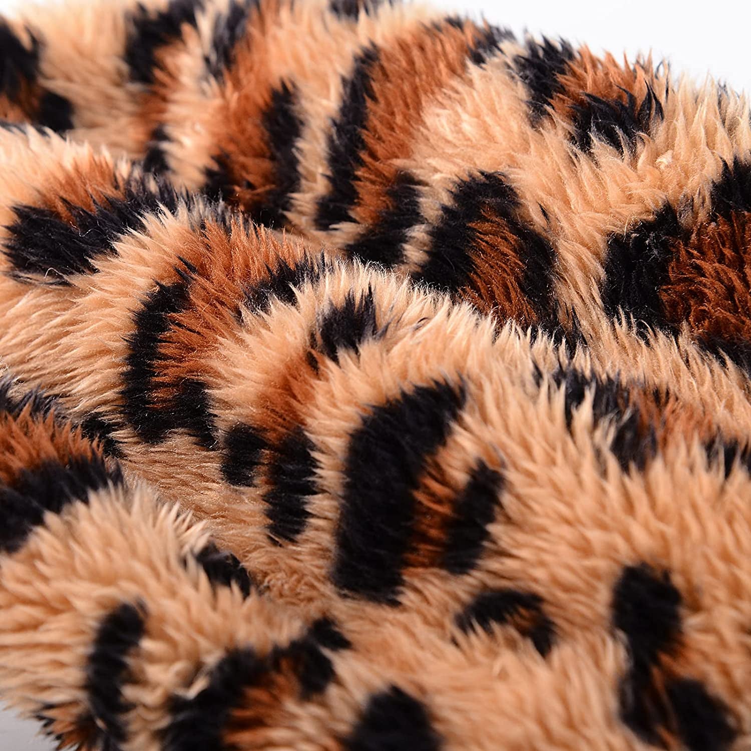 Leopard Turtleneck Dog Pajamas for Small Dogs, Fleece Dog Sweater, Winter Cute Tiny Dog Clothes Outfit Puppy Pajamas Pet Jumpsuits Cat Clothing (X-Small) Animals & Pet Supplies > Pet Supplies > Dog Supplies > Dog Apparel Sebaoyu   