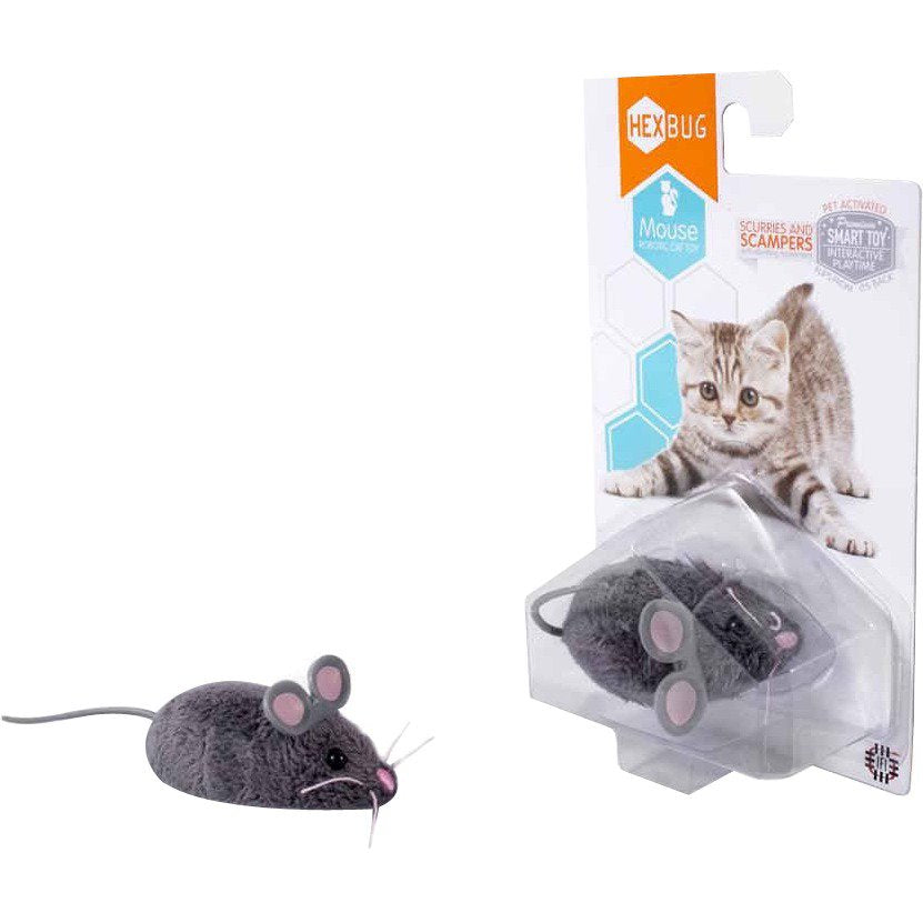 Hexbug Mouse Robotic Cat Toy, Grey Animals & Pet Supplies > Pet Supplies > Cat Supplies > Cat Toys Innovation First Trading SARL   