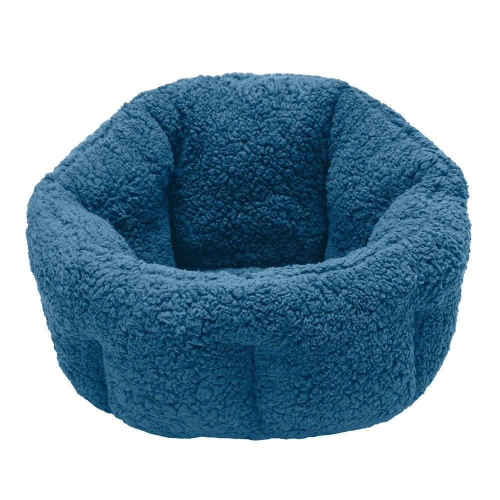 Furhaven Pet Products Pet Bed for Dogs and Cats, Blue, Small Animals & Pet Supplies > Pet Supplies > Cat Supplies > Cat Beds FurHaven Pet   