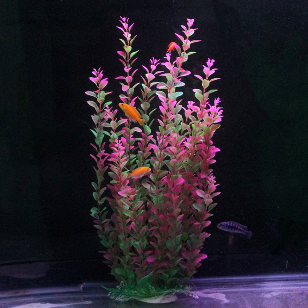 Shulemin Artificial Plastic Water Plants Landscaping Turtle Fish Pet Tank Aquarium Decor Animals & Pet Supplies > Pet Supplies > Fish Supplies > Aquarium Decor Shulemin   