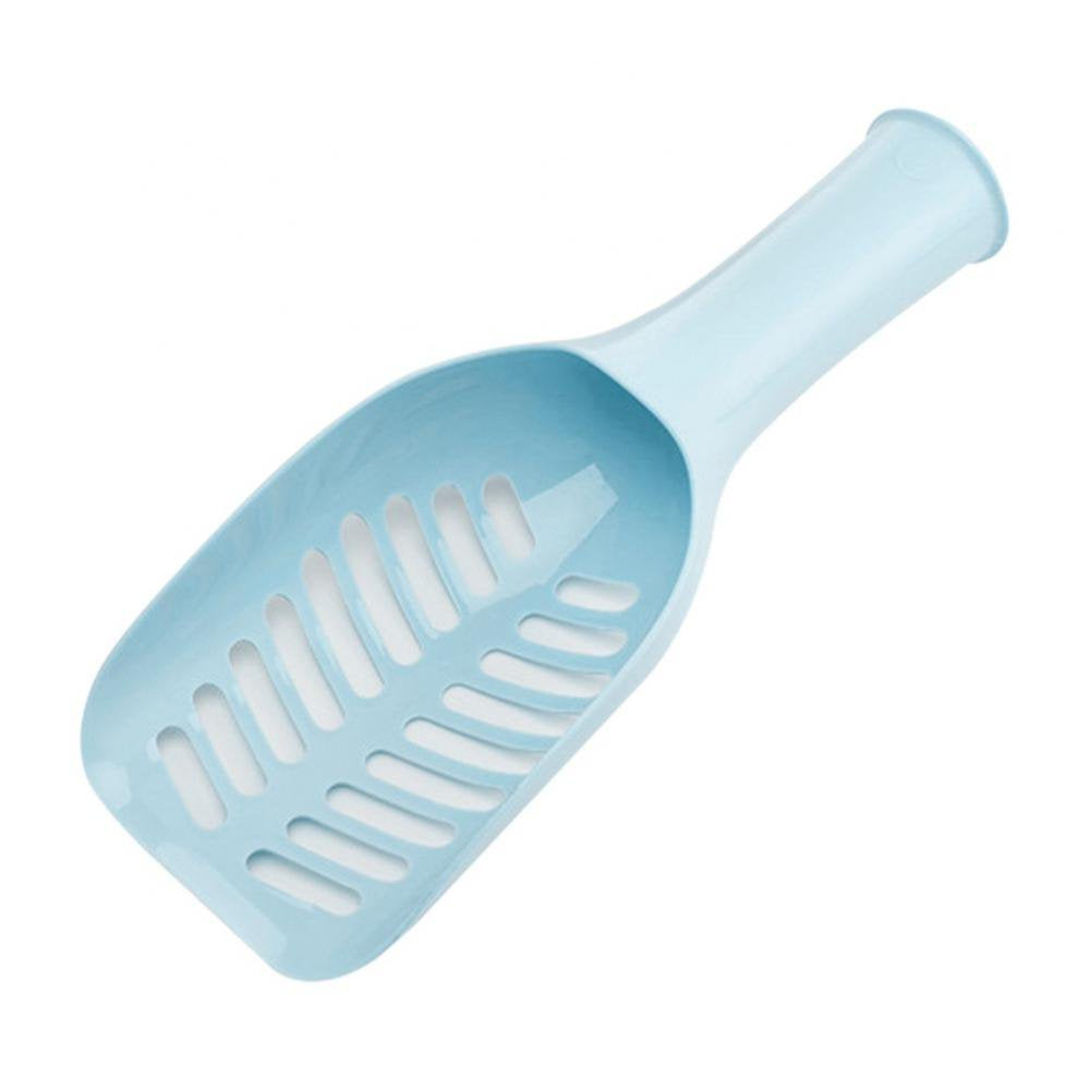 Cat Litter Scoop, Deep Shovel, Long Handle, Poop Sifting, Kitten Pooper Lifter Filter Gradient Hole Sift Clean for Pet Supplies Animals & Pet Supplies > Pet Supplies > Cat Supplies > Cat Litter The Hillman Group Blue  