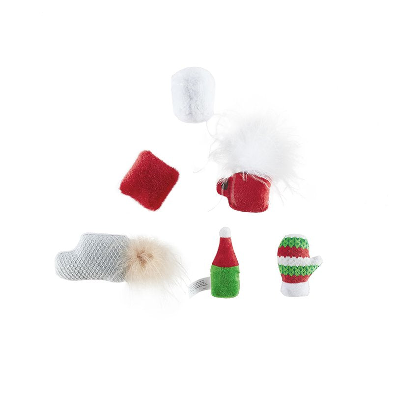 Petstages Kitty Winter Wonderland Holiday Catnip Cat Toys, 6 Pack Animals & Pet Supplies > Pet Supplies > Cat Supplies > Cat Toys Outward Hound Holdings   