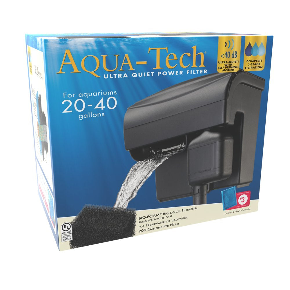 Aquatech Filter for Aquariums, 20-40 Gallon Tanks Animals & Pet Supplies > Pet Supplies > Fish Supplies > Aquarium Filters Tetra   