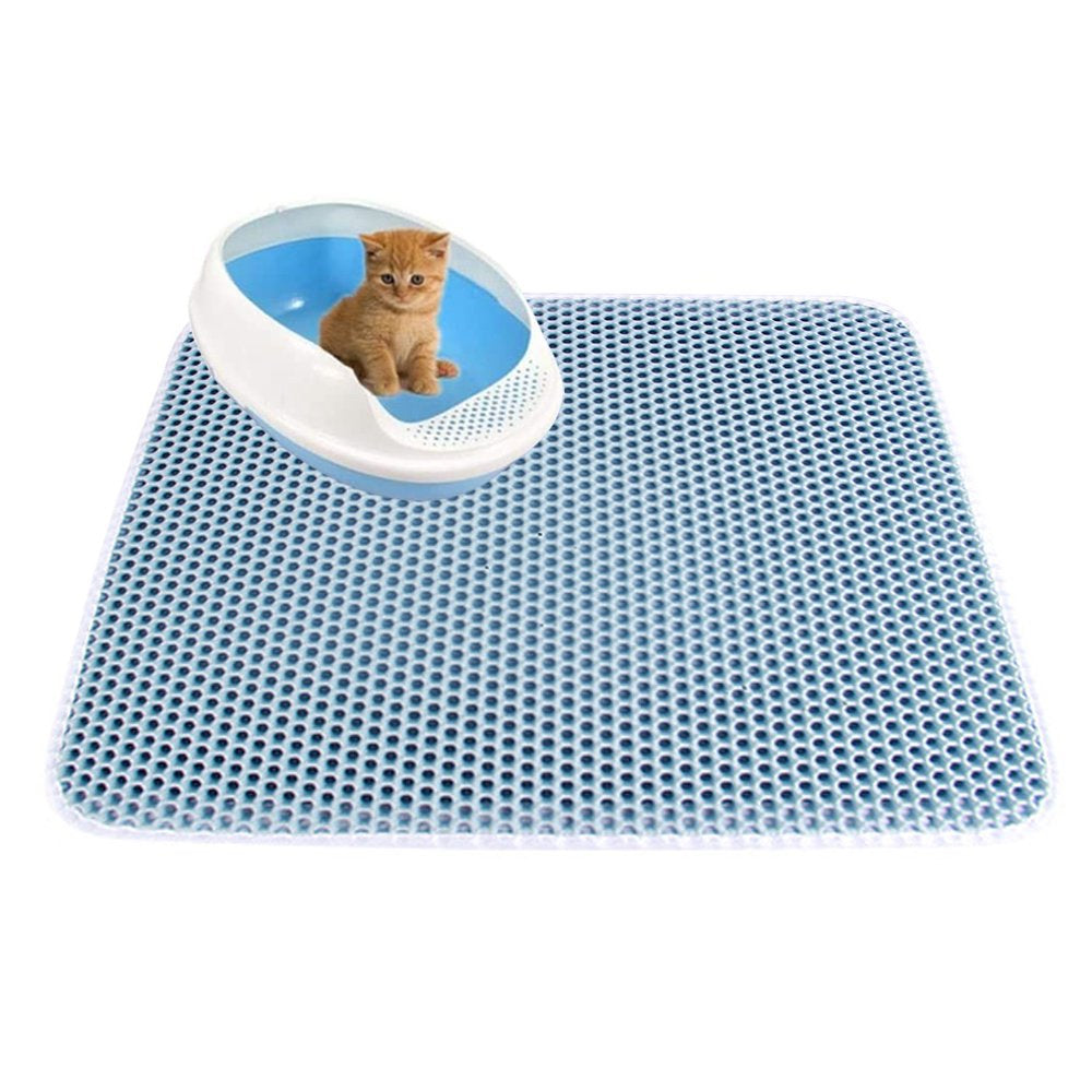 Cat Litter Trapper Litter Mat, Cat Mat, Litter Box Mat Water Proof Layer and Puppy Pad Option. Animals & Pet Supplies > Pet Supplies > Cat Supplies > Cat Litter Box Mats Xelparuc   