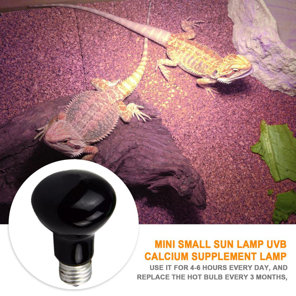 Fovolat Reptile Heat Bulb High Intensity UVA Light Bulb Adjustable Habitat Heat Lamp for Reptiles and Amphibian Heating Lamp for Turtle/Plant Elegant