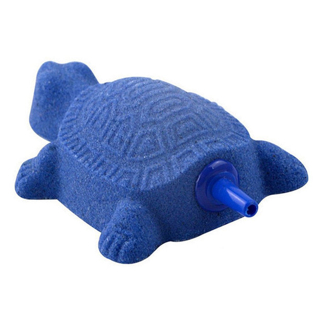 Aquarium Bubble Air Stone Blue Turtle Shaped Air Stone Fish Tank Aerator Ornament Decor Accessories New Animals & Pet Supplies > Pet Supplies > Fish Supplies > Aquarium Decor Auqosetra   