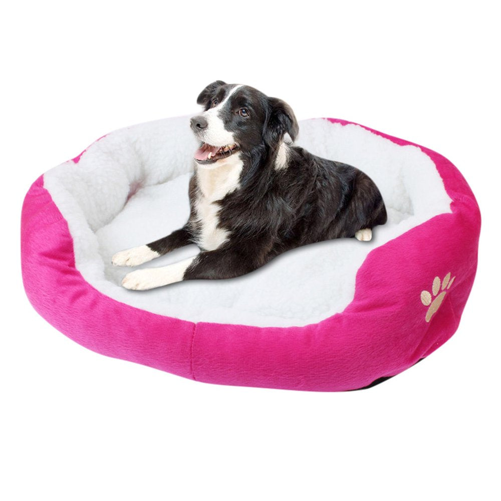 Pet Bed, Self-Warming Indoor Puppy Cushion Doghouse Soft Fleece Pet Dog Cat Bed Indoor Pillow Cuddler for Small Dogs and Cats (19.68*15.75In) Animals & Pet Supplies > Pet Supplies > Cat Supplies > Cat Beds Oxodoi   