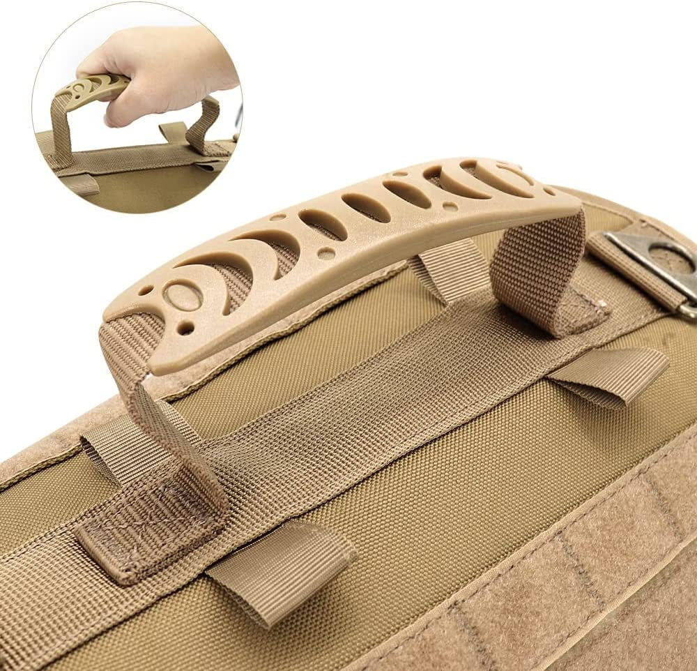 SXNBH Dog Harness Pet Military Training Dog Vest Shepherd Dog Harness Molle Vest for Medium Large Dogs ( Color : E , Size : M ) Animals & Pet Supplies > Pet Supplies > Dog Supplies > Dog Apparel chuju   