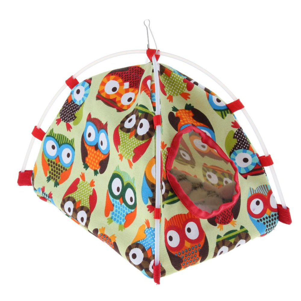 Bed, Parrot Habitat Cave Hanging Tent, Cage Decoration for Small Animals - L L Animals & Pet Supplies > Pet Supplies > Small Animal Supplies > Small Animal Habitats & Cages perfeclan   