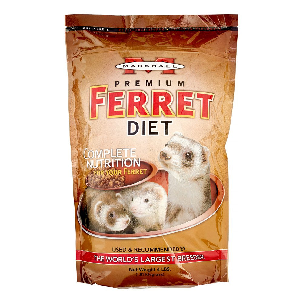 Marshall Pet Products Premium Ferret Food, 4 Lb Animals & Pet Supplies > Pet Supplies > Small Animal Supplies > Small Animal Food MARSHALL PET PRODUCTS INC   